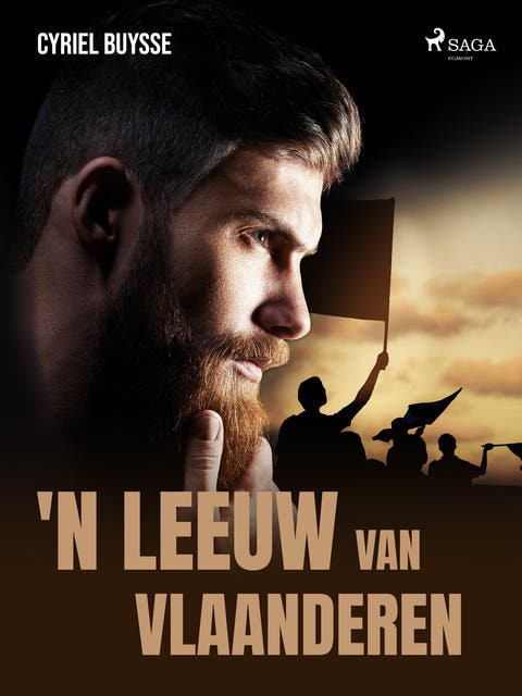 'n Leeuw van Vlaanderen – omslag van het luisterboek van Cyriel Buysse