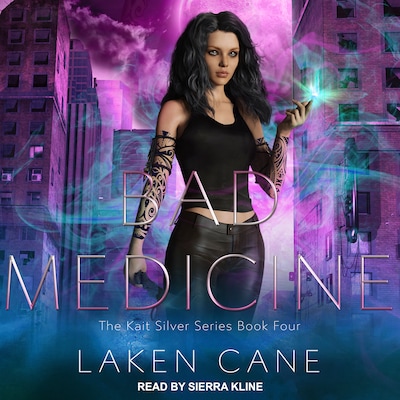Bad Medicine – omslag til lydbogen af Laken Cane