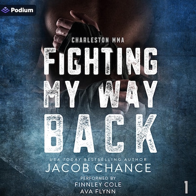 Fighting My Way Back – omslag til lydbogen af Jacob Chance