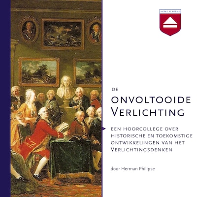 De onvoltooide Verlichting – omslag van het luisterboek van Herman Philipse