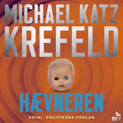 Hævneren – omslag til lydbogen af Michael Katz Krefeld