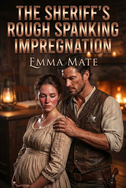 The Sheriff’s Rough Spanking Impregnation: A Full-Length Steamy Historical Western Romance Novel – omslag til lydbogen af Emma Mate