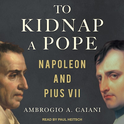 To Kidnap a Pope – omslag til lydbogen af Ambrogio A. Caiani