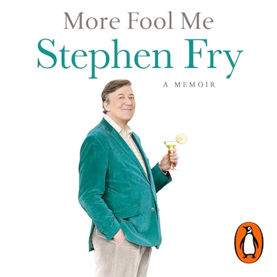 More Fool Me – omslag til lydbogen af Stephen Fry