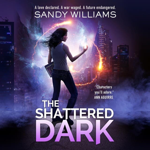 The Shattered Dark – omslag til lydbogen af Sandy Williams