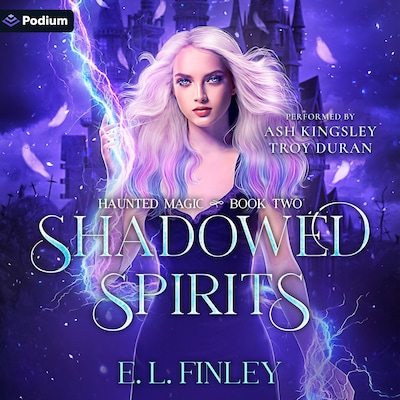 Shadowed Spirits – omslag til lydbogen af E.L. Finley