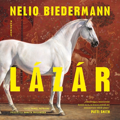 Lázár – okładka audiobooka, autor Nelio Biedermann