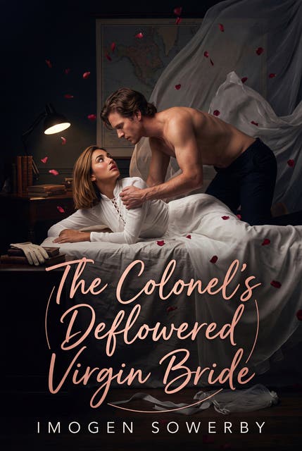 The Colonel's Deflowered Virgin Bride: Victorian Erotic Innocence Submission Romance – omslag til lydbogen af Imogen Sowerby