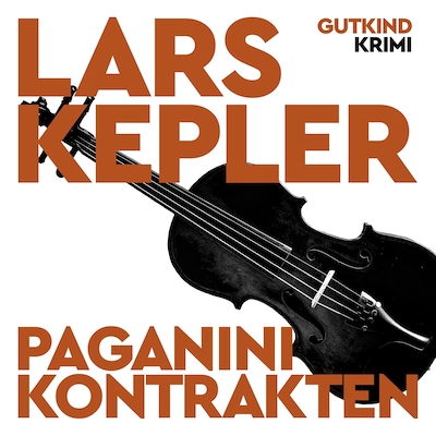 Paganinikontrakten – omslag til lydbogen af Lars Kepler
