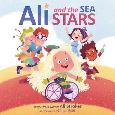 Ali and the Sea Stars – omslag van het luisterboek van Ali Stroker
