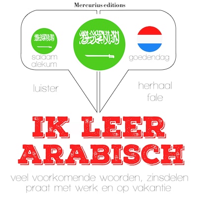 Ik leer Arabisch – omslag van het luisterboek van JM Gardner
