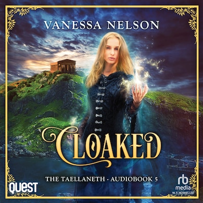 Cloaked – omslag til lydbogen af Vanessa Nelson
