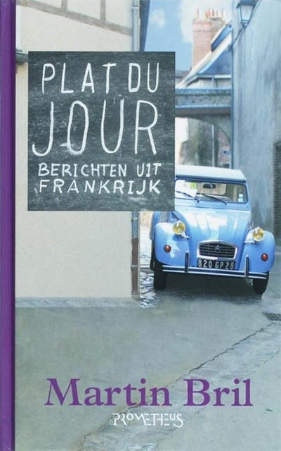 Plat du jour – omslag van het luisterboek van Martin Bril