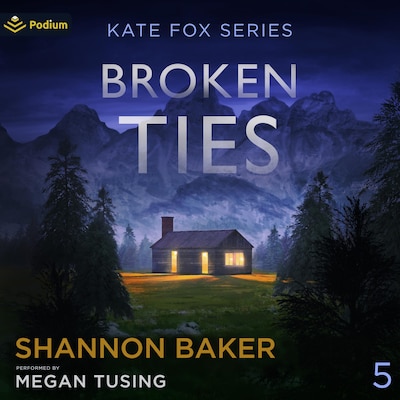 Broken Ties – omslag til lydbogen af Shannon Baker