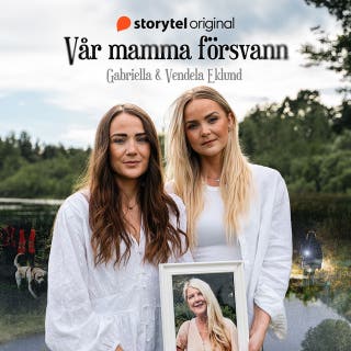 Vår mamma försvann – omslag till ljudboken av Leone Milton, Vendela Eklund, Gabriella Eklund