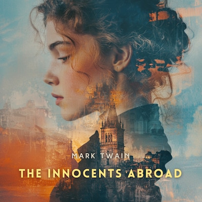 The Innocents Abroad, Volume 1 – omslag til lydbogen af Mark Twain