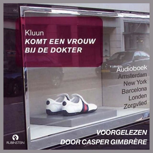 Komt een vrouw bij de dokter – omslag van het luisterboek van Kluun