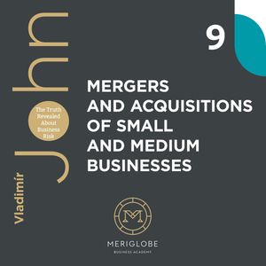 MERGERS AND ACQUSITIONS OF SMALL AND MEDIUM BUSINESSES – okładka audiobooka, autor Vladimír John