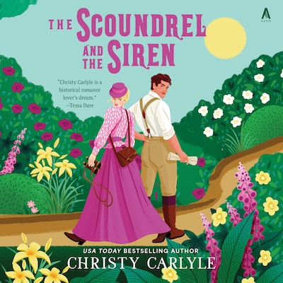 The Scoundrel and the Siren – omslag til lydbogen af Christy Carlyle