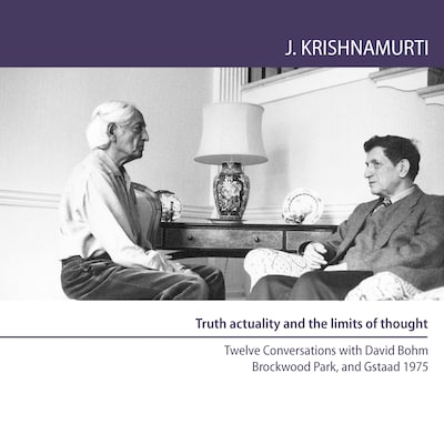 Truth Actuality and the Limits of Thought – omslag til lydbogen af Jiddu Krishnamurti