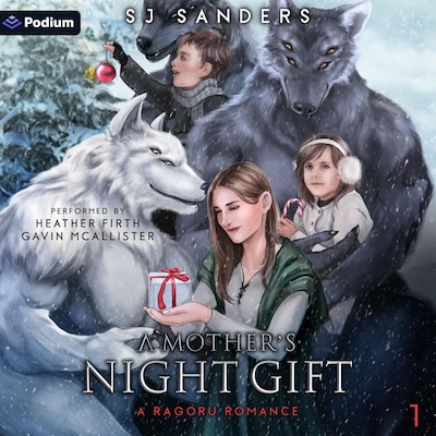 A Mother's Night Gift – omslag til lydbogen af S.J. Sanders