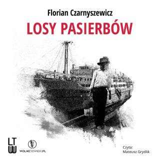Losy pasierbów – okładka audiobooka, autor Florian Czarnyszewicz