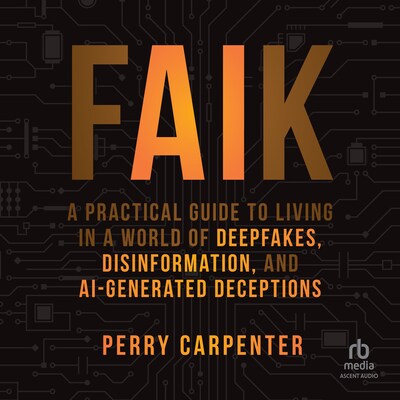 FAIK – omslag til lydbogen af Perry Carpenter
