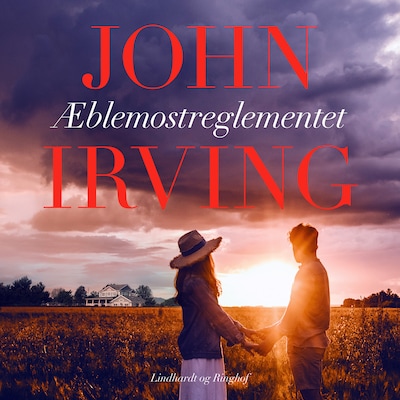 Æblemostreglementet – omslag til lydbogen af John Irving