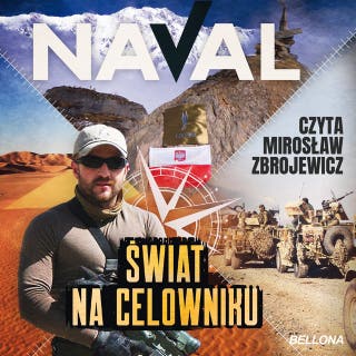 Świat na celowniku – okładka audiobooka, autor Naval