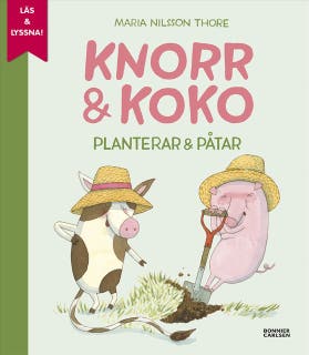 Knorr och Koko planterar och påtar