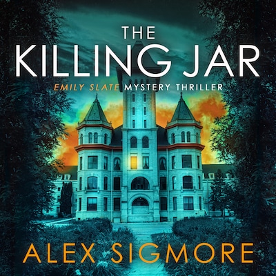 The Killing Jar – omslag til lydbogen af Alex Sigmore