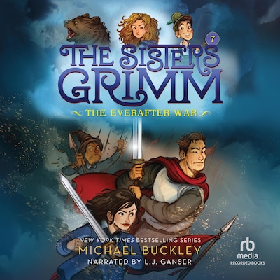 The Everafter War – omslag til lydbogen af Michael Buckley