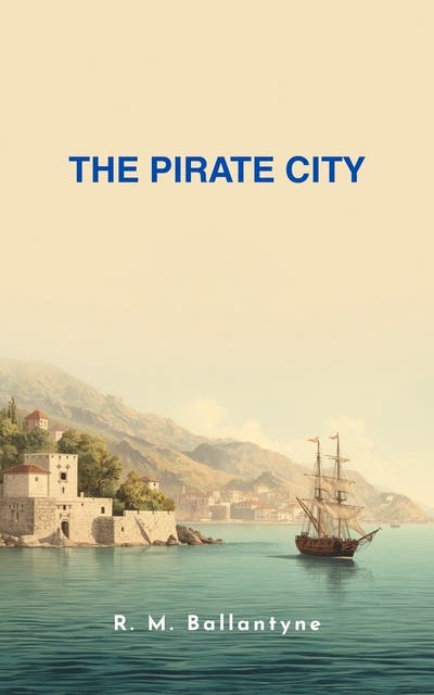 The Pirate City – omslag til lydbogen af Robert Michael Ballantyne