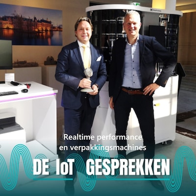 Realtime performance en verpakkingsmachines – omslag van het luisterboek van Robert Heerekop