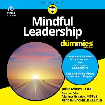 Mindful Leadership For Dummies – omslag til lydbogen af Juliet Adams