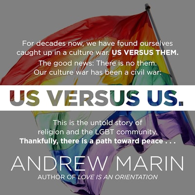 Us versus Us – omslag til lydbogen af Andrew Marin
