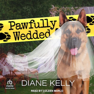 Pawfully Wedded – omslag til lydbogen af Diane Kelly