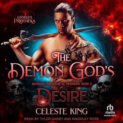 The Demon God's Desire – omslag til lydbogen af Celeste King