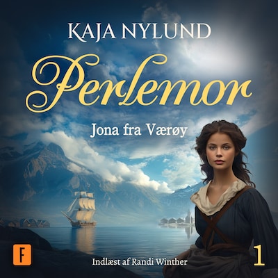 Jona fra Værøy – omslag til lydbogen af Kaja Nylund