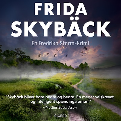 Djævleringen – omslag til lydbogen af Frida Skybäck