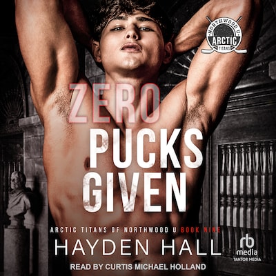 Zero Pucks Given – omslag til lydbogen af Hayden Hall