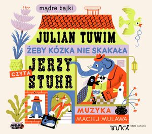 Żeby kózka nie skakała – okładka audiobooka, autor Julian Tuwim