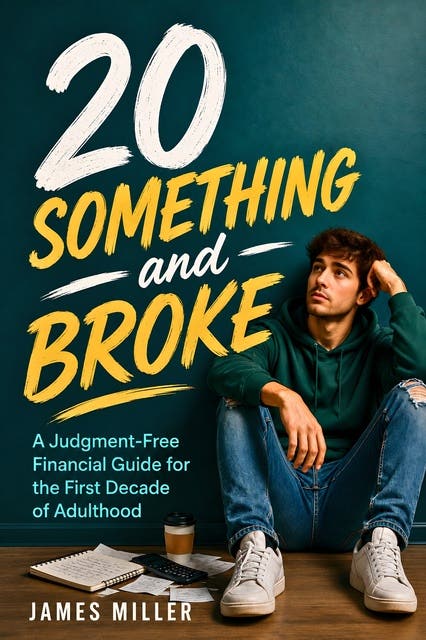 20 Something and Broke: A Judgment-Free Financial Guide for the First Decade of Adulthood – omslag til lydbogen af James Miller