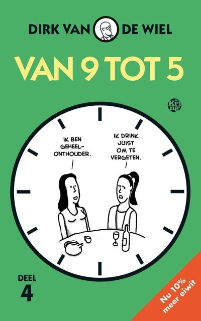 Van 9 tot 5 4 – omslag van het luisterboek van Dirk van de Wiel