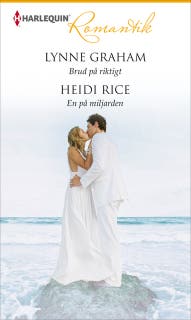 Brud på riktigt / En på miljarden – omslag till ljudboken av Heidi Rice,Lynne Graham