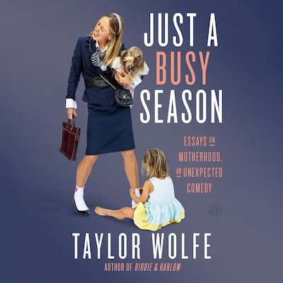 Just a Busy Season – omslag til lydbogen af Taylor Wolfe