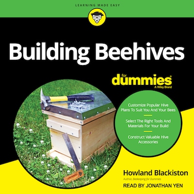 Building Beehives For Dummies – omslag til lydbogen af Howland Blackiston