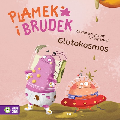 Plamek i Brudek. Glutokosmos – okładka audiobooka, autor Jelena Pervan
