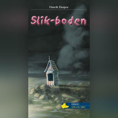 Slik-boden – omslag til lydbogen af Henrik Einspor