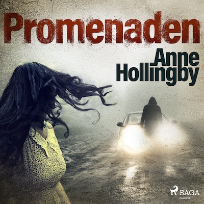 Promenaden – omslag till ljudboken av Anne Hollingby